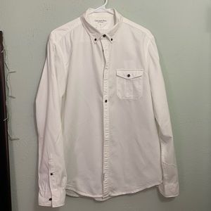 Calvin Klein Jeans Dress White Shirt M